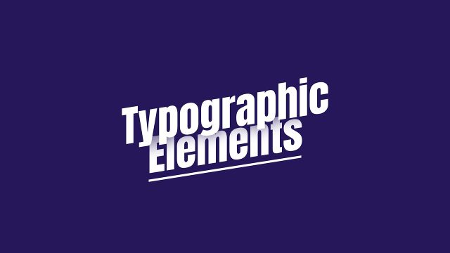 Corporate Italic Headline Text Animation After Effects Template