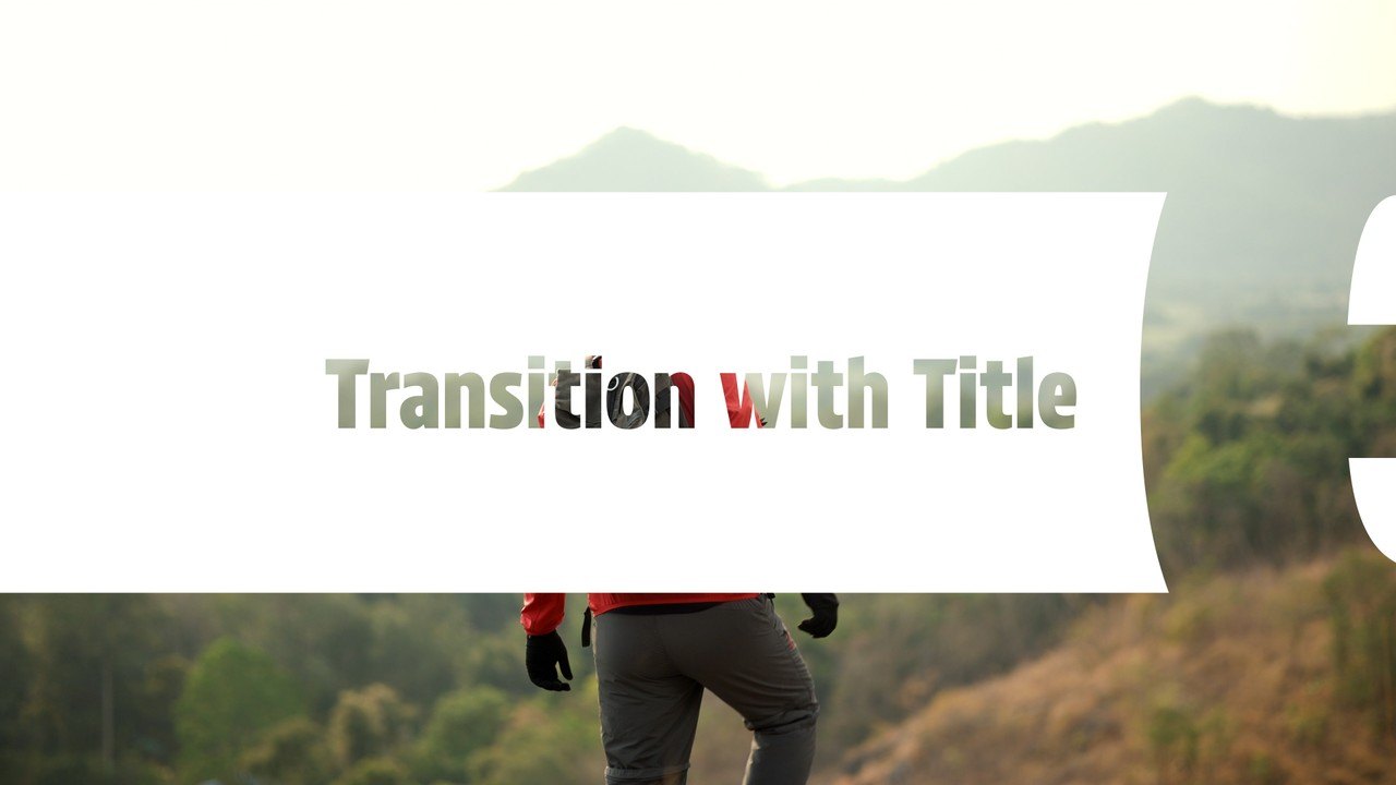 Lowercase Glyph Portal Title Transitions After Effects Template