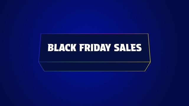 3D Perspective Product Boxes Black Friday Sale Promo After Effects Template