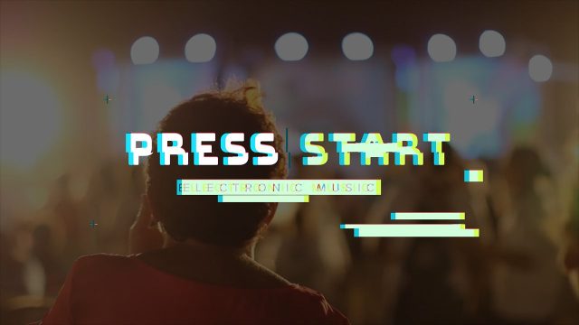 Dynamic Glitch Titles and Creative Text in 4K After Effects Project