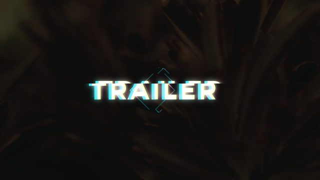 Abstract 4K Glitch Titles and Outline Text in After Effects