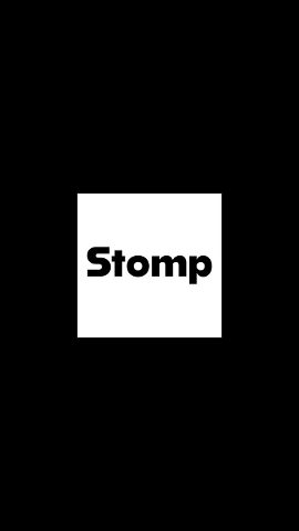 Vertical Stomp Typography with Tile Imprint Words After Effects Template