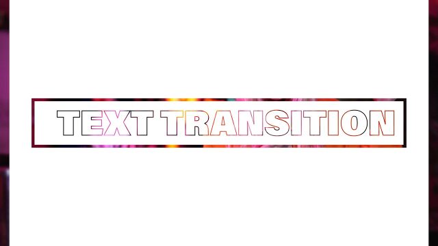 Animated Cutout Transitions with Thin Outline Box Text for Short Films Premiere Pro MOGRT Templates