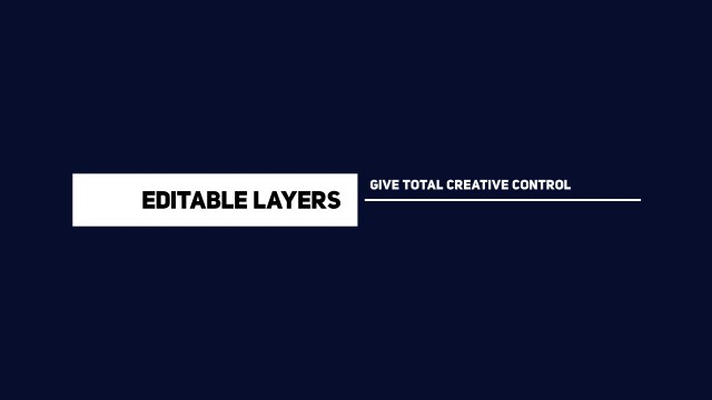 News Label and Rule Headline – Free After Effects Template