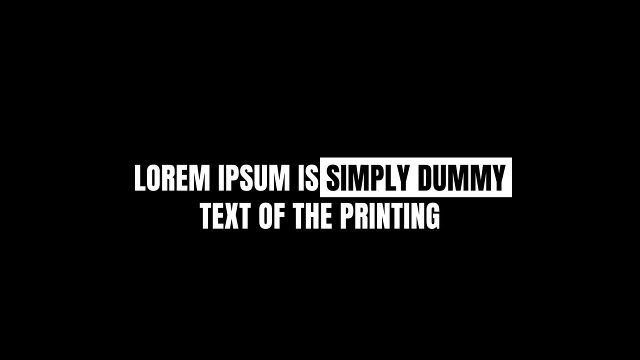 Highlighted Phrase Text Animation for Social Media Captions After Effects Project