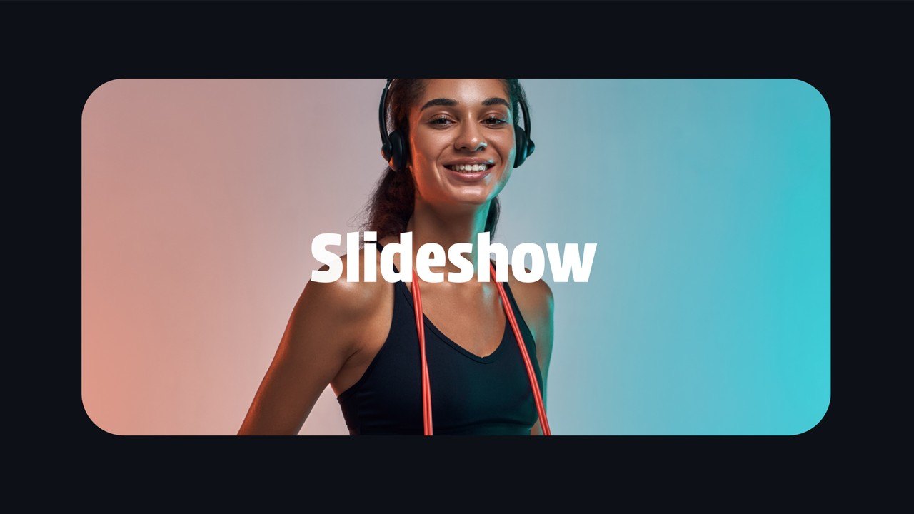 Twin Tile Picture Slideshow with Bold Title Premiere Pro MOGRT