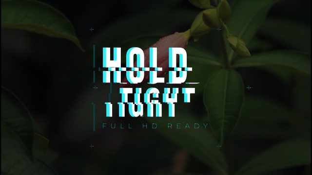 Futuristic Digital Glitch Titles and Bold Typography in 4K After Effects Template