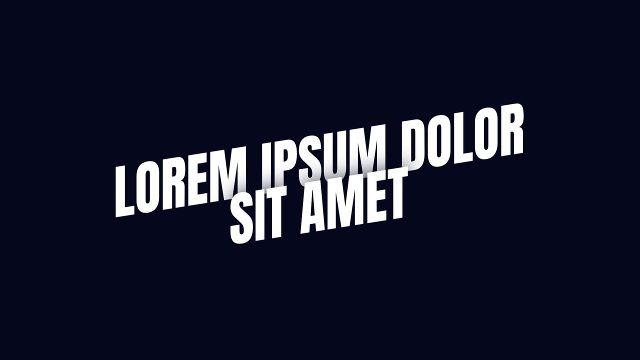 Corporate Title Graphics