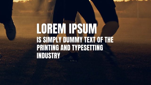 Abstract Left Aligned Paragraph Slide Corporate Title After Effects Template