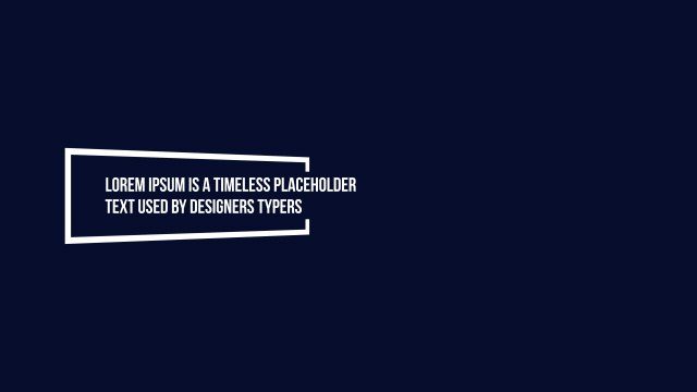 YouTube Skewed Trapezoid Title – Free After Effects Template