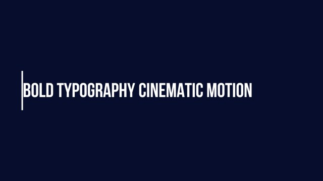 Cinematic Typography: Fine Line Long Headline – Free Premiere Pro Template