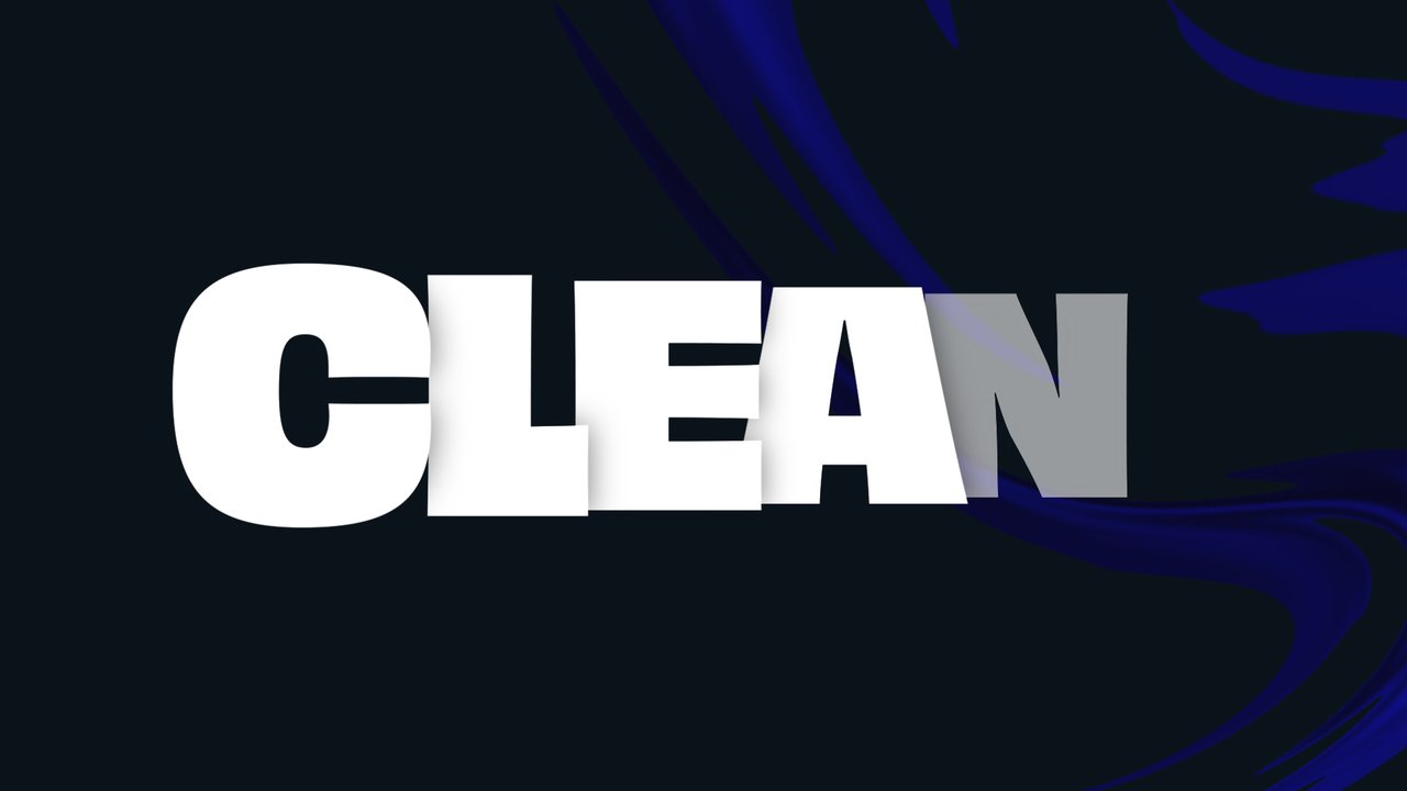 Dynamic Word by Word Pop Corporate Titles with Ribbon Tag After Effects Template