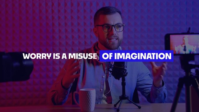 Blue Highlight Box Phrase Text Animations for Podcast Videos Premiere Pro MOGRT