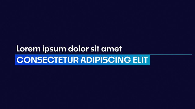 Corporate Brand Motion Typography