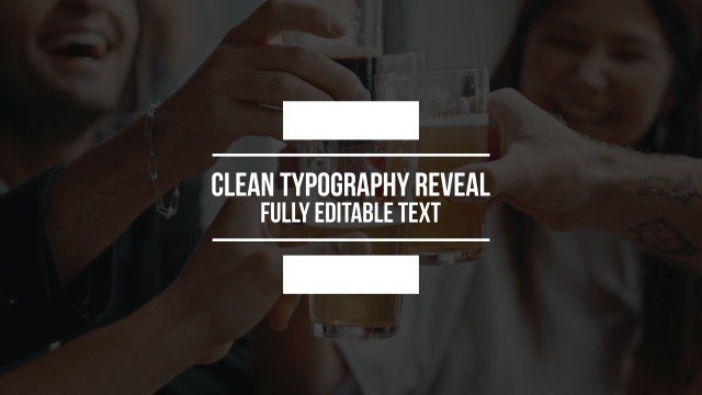 Event Block Sandwich Headline – Free After Effects Template