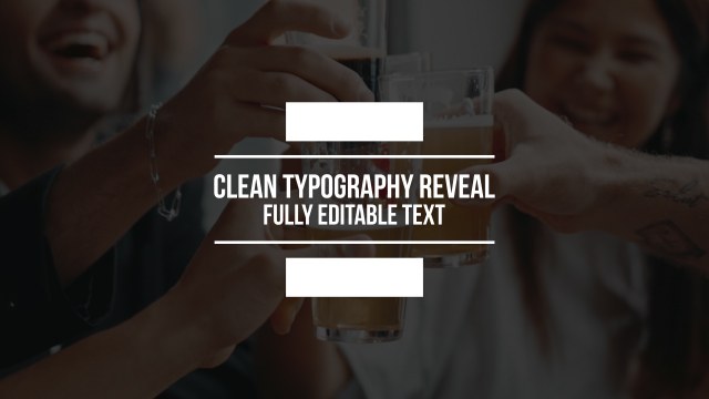 Event Block Sandwich Headline – Free After Effects Template