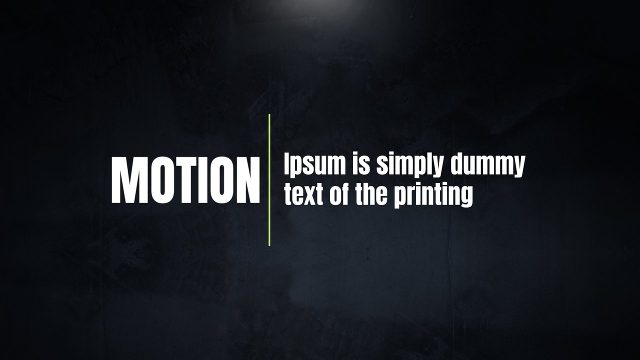 Big Word and Side Text Animations split by a Thin Line Premiere Pro Template