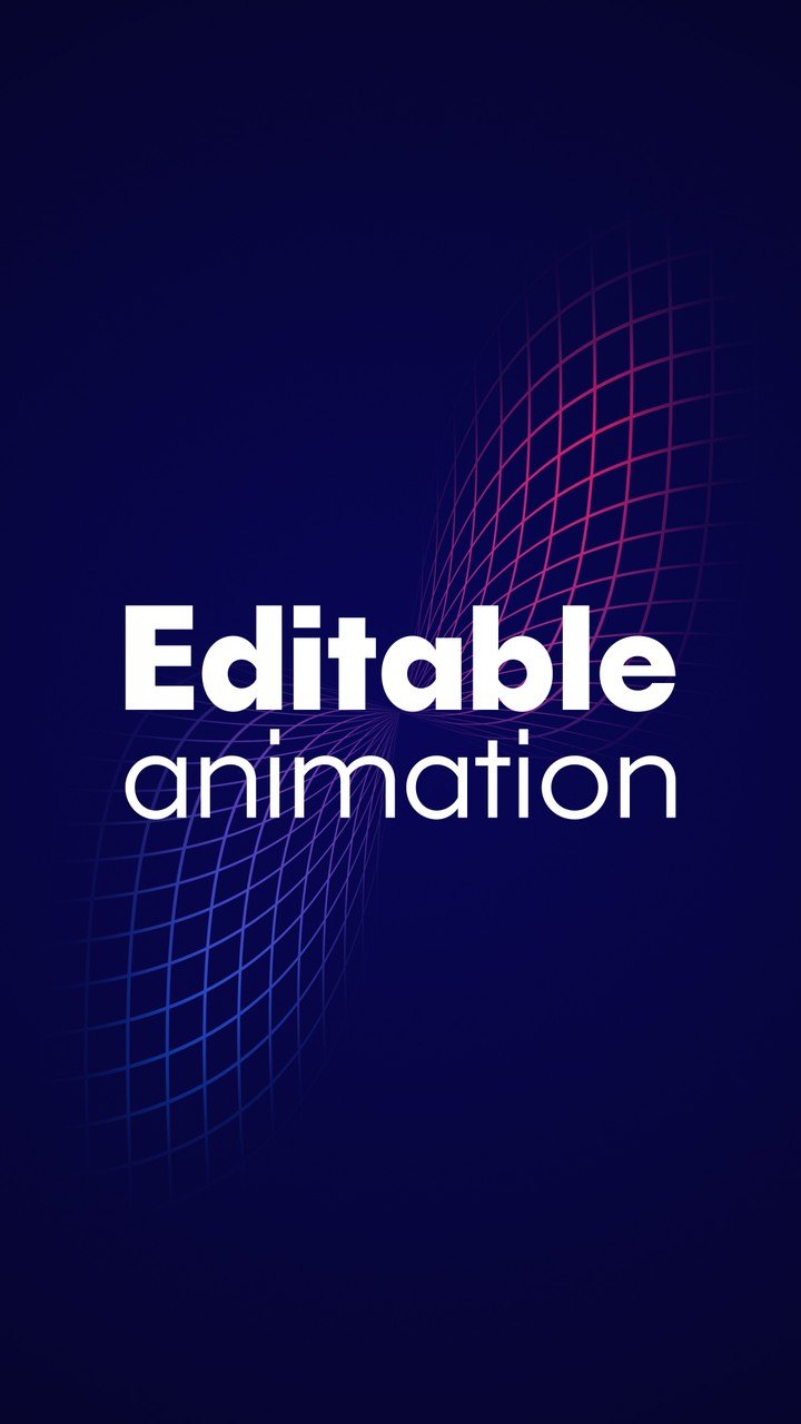 Vertical Tech Typography with Twirling Words on Wire Net After Effects Template