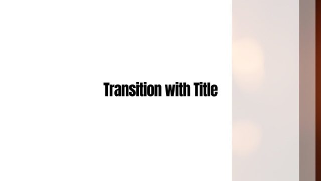 Sliding Panel Cut-Outs Title Transition for Clean Openers After Effects Template