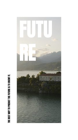 Vertical Photo Card Slideshow Story with Giant Stacked Word After Effects Template