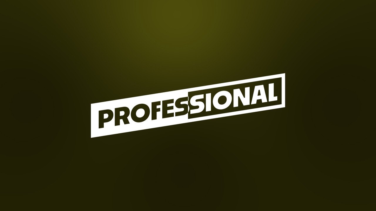 Bold Word Title Animation with Swinging White Badge Premiere Pro MOGRT