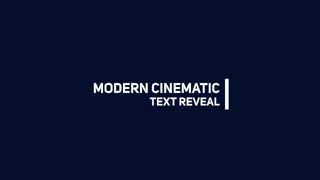 Right Bar Two-Line Title for Internal Communications in After Effects – Free Download