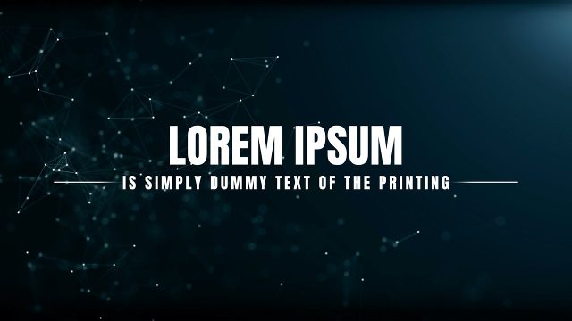 Bold Headline Animation with Tracked Subtitle and Side Rules for After Effects