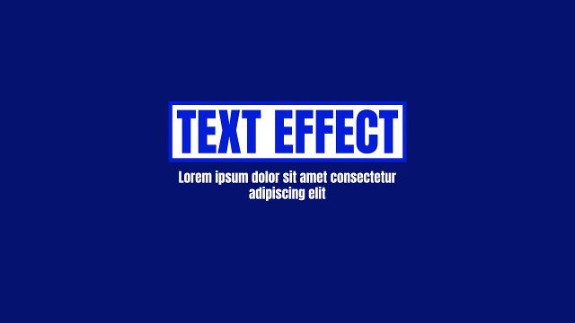 Cobalt Frame Title and Text Effects Premiere Pro MOGRT Templates