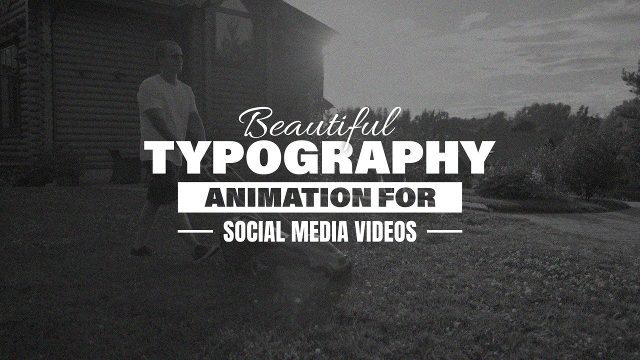 Social Badge Title Animation with Emblem Style Handwritten Caps After Effects Template