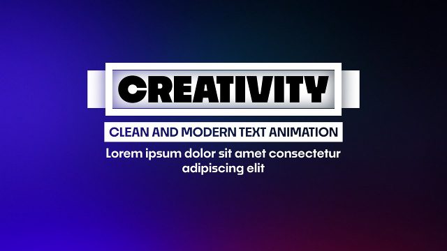 Animated Corporate Heavy Headlines Stack in Hollow Frame with Subtitle Copy Premiere Pro Video Template