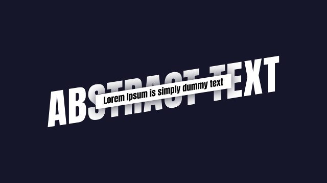 Tilted Outline Headline Titles with Boxed Caption Premiere Pro MOGRT