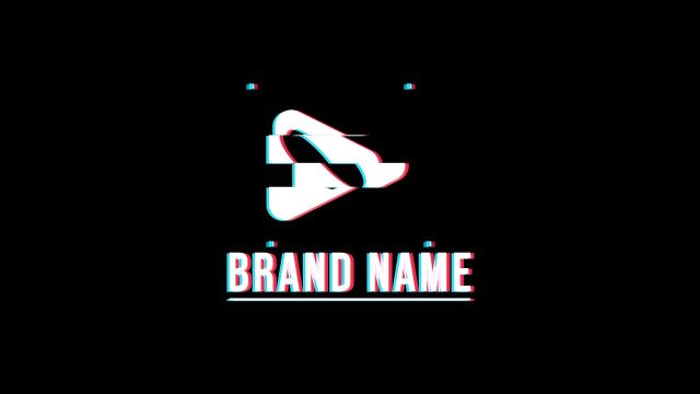 Dot Corner Dubstep Glitch Logo Opener with SFX After Effects Project