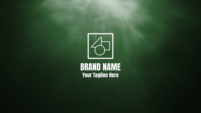 Animated Spinning Outline Tile Logo Intro Premiere Pro Video Template