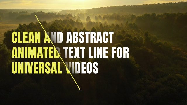Smooth Yellow Highlighted Paragraph Text Animations featuring Diagonal Accent for Adobe After Effects