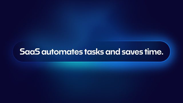 Trendy SaaS Website Presentation Titles featuring Soft Blur Captions After Effects Template