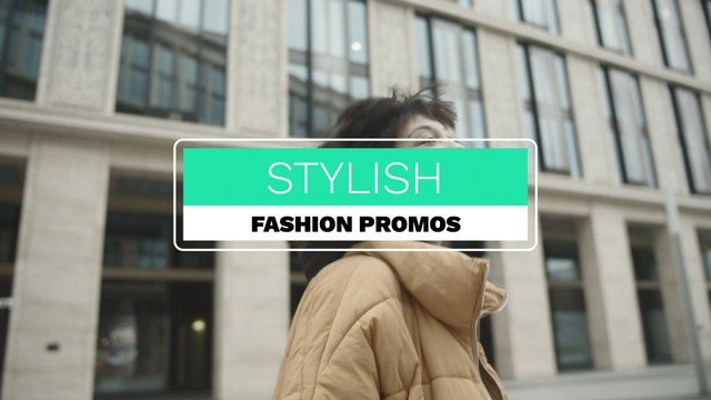 Stylish Fashion Promos in 4K Free After Effects Template with Animated Texts