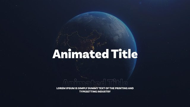Echo Rows Animated Title for Bold Intros Premiere Pro MOGRT