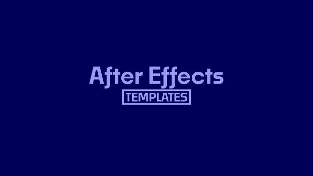 Corporate Soft Purple Glow Text Animations with Label Box Video Template for After Effects