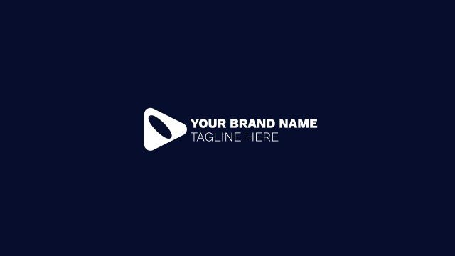 Simple Icon and Wordmark Clean Logo Reveal Free Premiere Pro Template Download