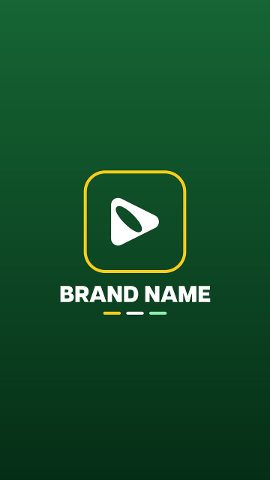 Vertical Logo Intros Template