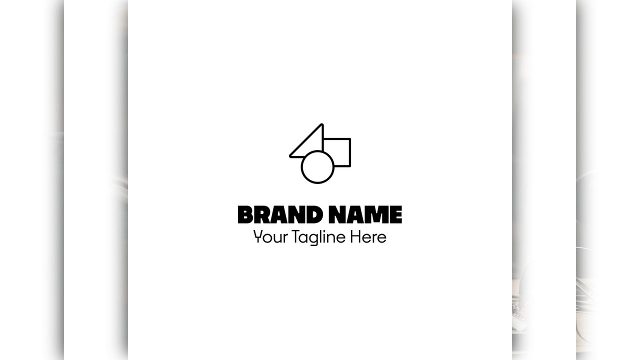 White Panel Wipe Logo Intro Animation Premiere Pro Video Template