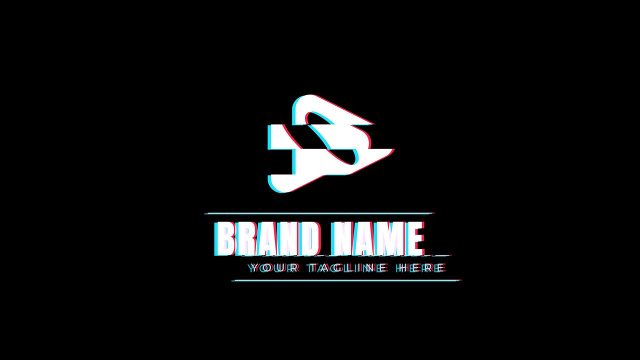 Double Line Glitch Logo Openers After Effects Project