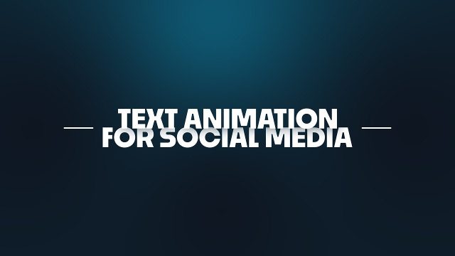 Social Caption Title Animation with Extended Lines Premiere Pro MOGRT