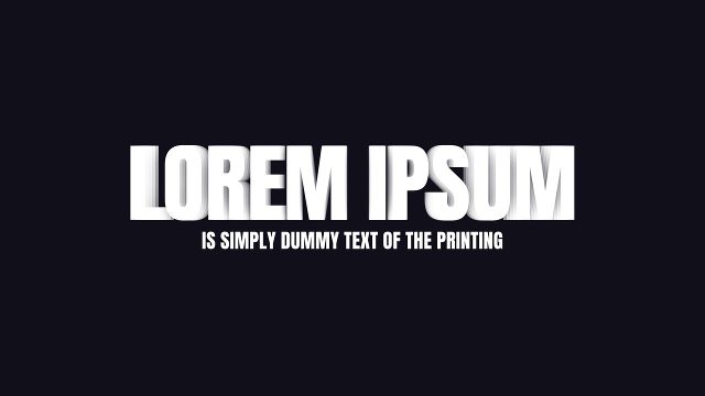 Bold Professional Titles with Creative Motion Typography in After Effects