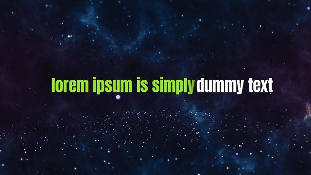 Minimal Lime Highlight Words Text Animations After Effects Template