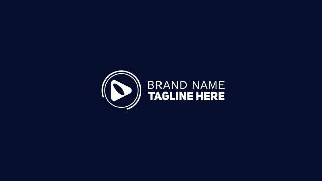 Company Ring Wordmark Logo Reveal – Free After Effects Template