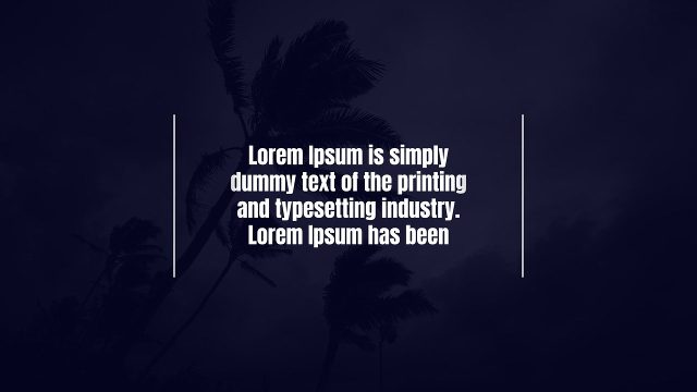 Bold Framed Paragraph Minimal Titles with Side Lines MOGRT for Premiere Pro