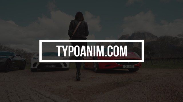 Minimal Website Box Typography for Training Videos – Free After Effects