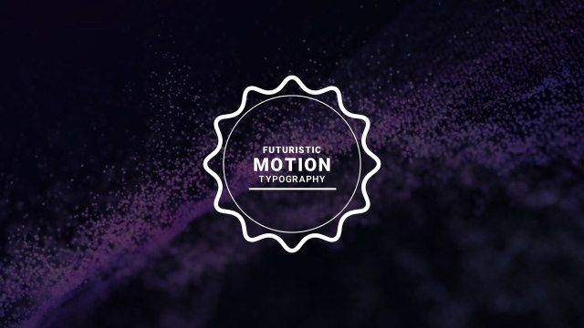 Futuristic Motion Typography 4K Free After Effects Text Animation Template