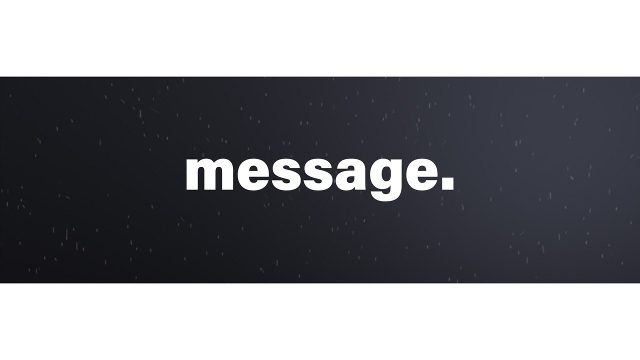 Stomp Phrase Run Typography with Graphite Ribbons After Effects Template